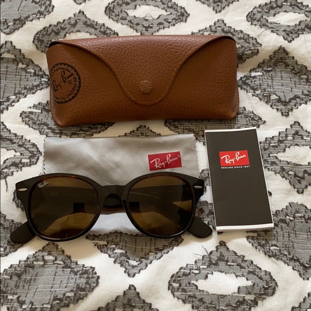 Rayban 4141 Brown Tortoise Wayfarer Sunglasses